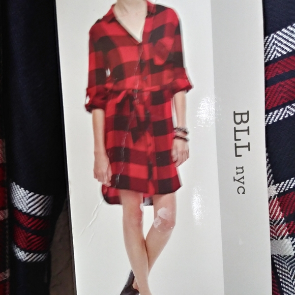 BLL NYC Shirt Dress NWT - Picture 5 of 6